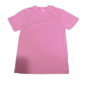 Athletic Works Plain Pink Short Sleeve Tee